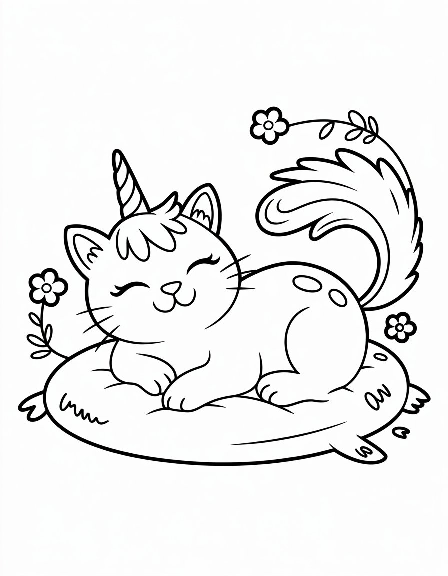 Unicorn Cat (Caticorn)